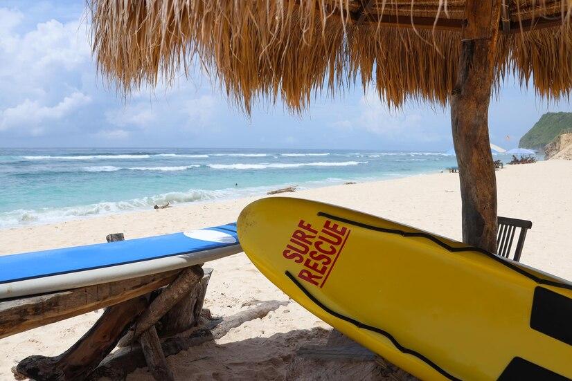 Surfing Nihiwatu