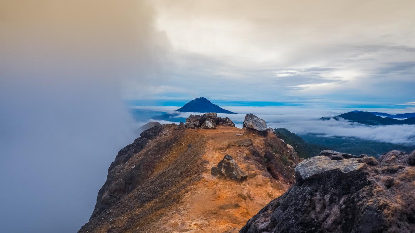Mount Sinabung, The Mighty Volcano with Glorious View